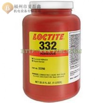 loctite乐泰332胶水 结构胶 高温高强度金属粘接剂 1L